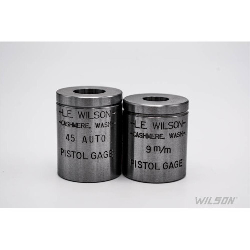 L.E. Wilson Pistol Max Gage 9mm Luger