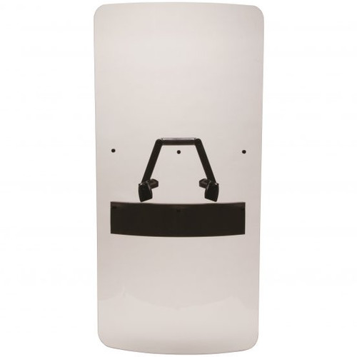 Peacekeeper I Clear Riot Shield w/ Ambidextrous Triangle Handle, 20 X 36