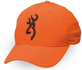 BRN CAP 3D BUCKMARK BLAZE/BLK BM