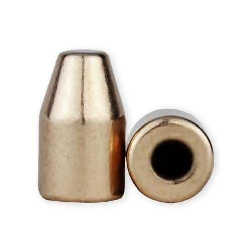 Berry's 9mm Caliber .356 inches 124gr Hollow Base Flat Point Plated Bullets 1000 Count