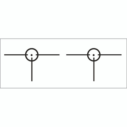 Gunstar Tactical 3D 1 Reticle Black