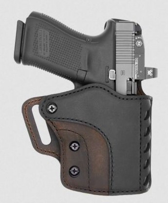 Defender Alpha Holster OWD Brn/Blk Size 4 3.5"