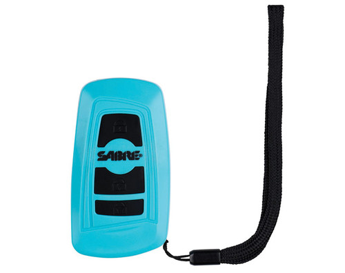 3-In-1 KeyFobStunGun w/Alarm&Light Teal