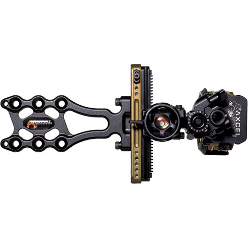 Axcel LANDSLYDE Slider Tactical Bowhunting Sight AccuStat II Micro 3 Pin .019