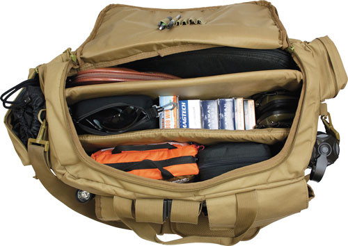 7 EXTERNAL UTILITY POUCHES TANRED ROCK OPERATIONS DUFFLE BAG 