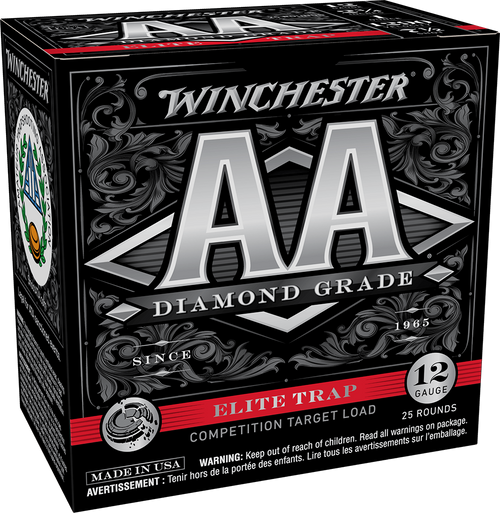 WINCHESTER 12 GA 2-3/4" #7.5 AA DIAMOND GRADE 1 OZ 25 RD/BX 10 BX/CS