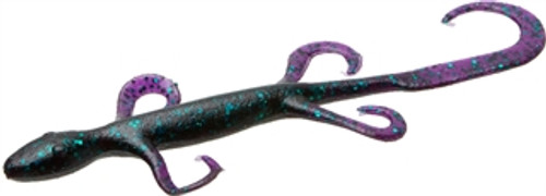 ZOOM 6" LIZARD 9BG BLK/BLU TL