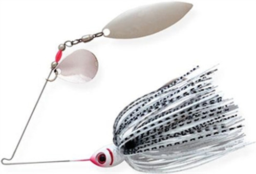 BYA BLADE SPNRBT 3/8 PRL WT/SIL SHD