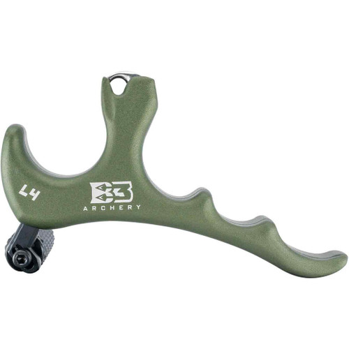 B3 Exit L4 Release 4 Finger OD Green with Lanyard