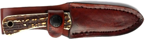 STAGLON 3.1" CAPER W/LTHR SHTHUNCLE HENRY KNIFE NEXT GEN 