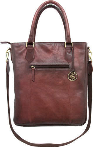 PURSE BURGUNDYCAMELEON S&W FLAT TOTE CC 