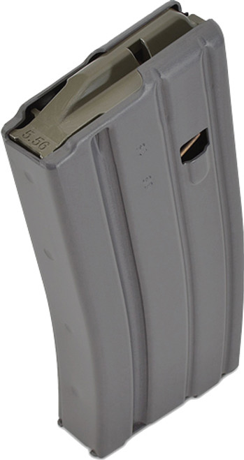 20RD ALUMINUM GREY AR15D&H TACTICAL MAGAZINE 5.56X45 