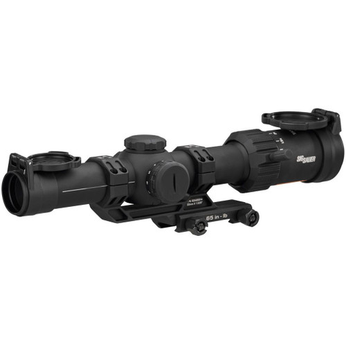 Sig Sauer Tango-MSR Compact Scope 1-6X24 Illuminated MSR BDC-6 w/Mount Black