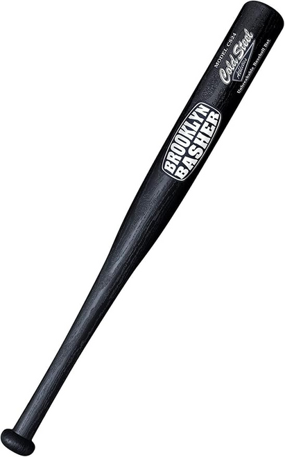 Cold Steel 92BSBZ Brooklyn Basher Mini Baseball Bat (24-Inch, Black)