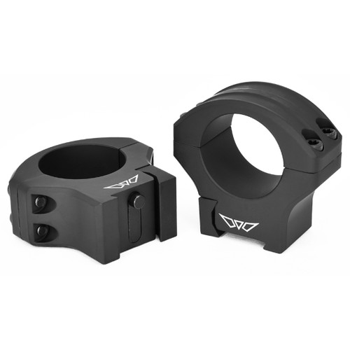 Warne Hyperlite Tikka Scope Rings Matte Black 30mm Tikka Medium