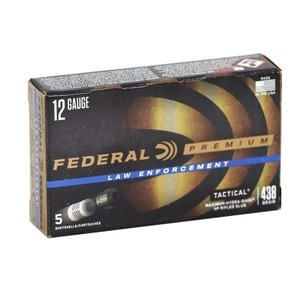 Federal 12 Gauge Ammo 1 oz Rifled Slug Ammunition - 5 Rounds