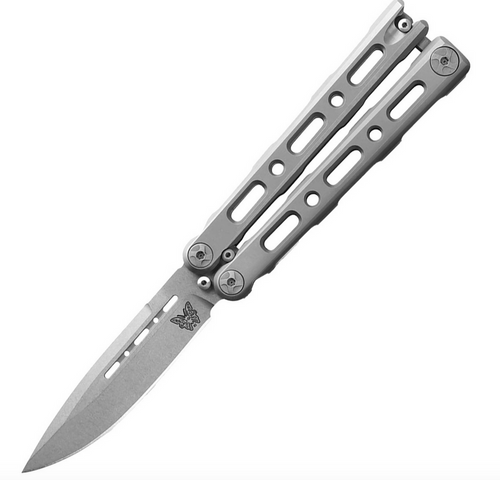 BENCHMADE Laro TI Billet Balisong Latch