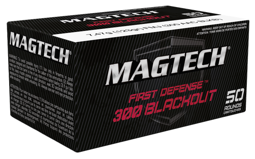 Magtech 300BLKB Tactical/Training  300Blackout 123gr Full Metal Jacket 50 Per Box/20 Case Ammo for MA, CT, NJ, IL, NY & CA Buyers