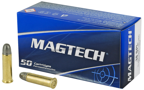 Magtech 38A Range/Training  38Special 158gr Lead Round Nose 50 Per Box/20 Case Ammo for MA, CT, NJ, IL, NY & CA Buyers