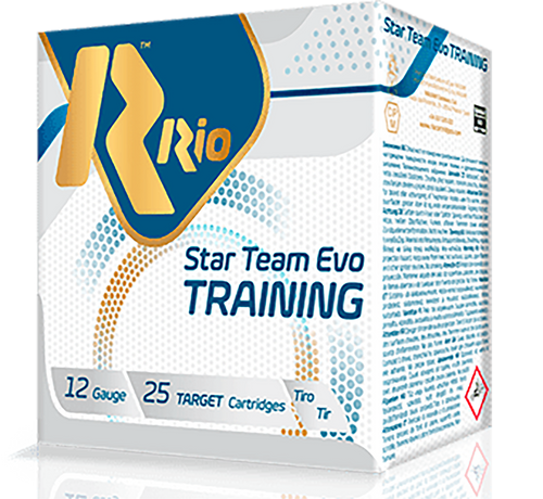 Rio Ammunition STT2875 Star Team EVO  12Gauge 2.75" 1oz 7.5Shot 25 Per Box/10 Case Ammo for MA, CT, NJ, IL, NY & CA Buyers