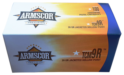 Armscor 50328 Precision Value Pack 22TCM 39gr Jacket Hollow Point 100 Per Box/12 Case Ammo for MA, CT, NJ, IL, NY & CA Buyers