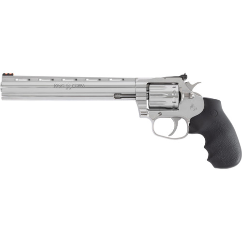 Colt King Cobra Target Revolver 22 LR 8 in. Stainless w/ ADJ FO Sights 10 rd.