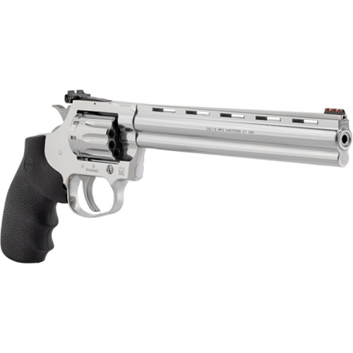 Colt King Cobra Target Revolver 22 LR 8 in. Stainless w/ ADJ FO Sights 10 rd.