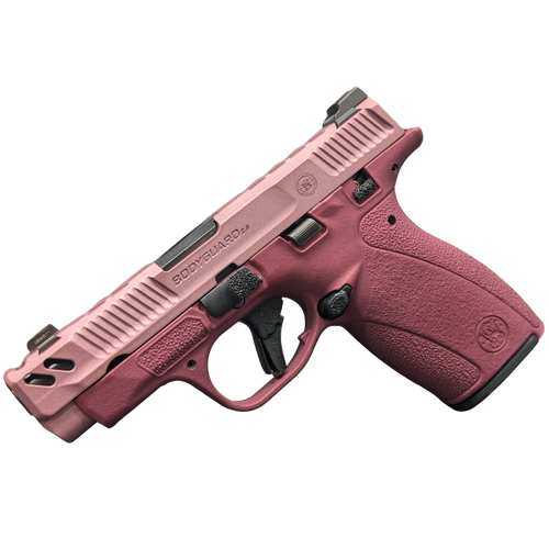 SMITH & WESSON PC BODYGUARD 2.0 CARRY COMP CRANBERRY BLUSH 380ACP PISTOL 3.1" M.S 1-10RD, 1-12RD MAG