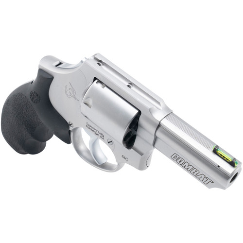Taurus 66 Combat Revolver  357 Mag 3 in. Matte Stainless Optic Ready 6 rd