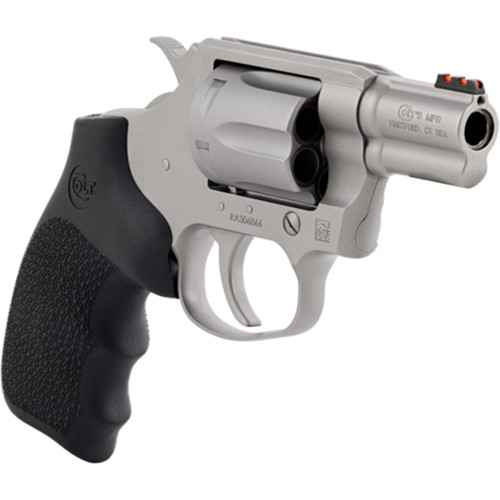Colt Cobra Revolver 38 SPL 2 in. Stainless w/ Hogue Grip 6 rd.