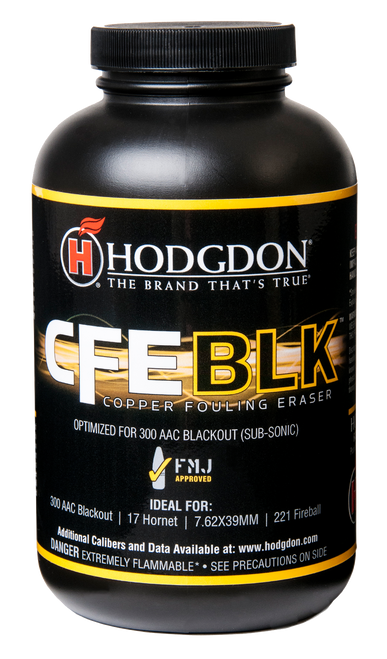 Hodgdon BLACK1 CFE BLK Rifle Powder 1 lbs