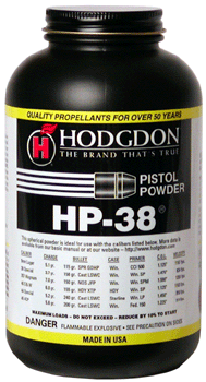 HODGDON HP38 1LB CAN 10CAN/CS 