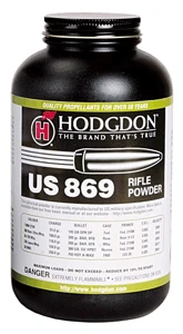 Hodgdon US 869 Rifle Smokeless Powder 1 lb
