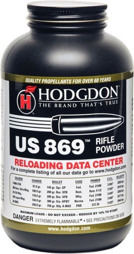 Hodgdon US 869 Smokeless Powder 1 lb