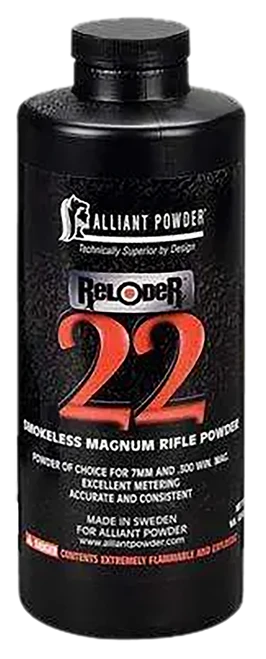 Alliant Powder Reloder 22 Magnum Rifle Smokeless Powder 1 lb
