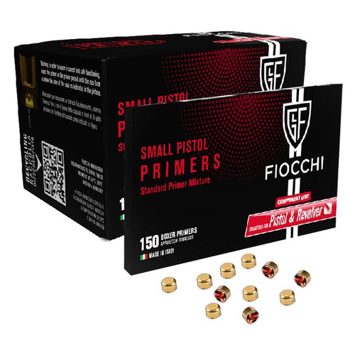 Fiocchi Small Pistol Primers 1500 Count