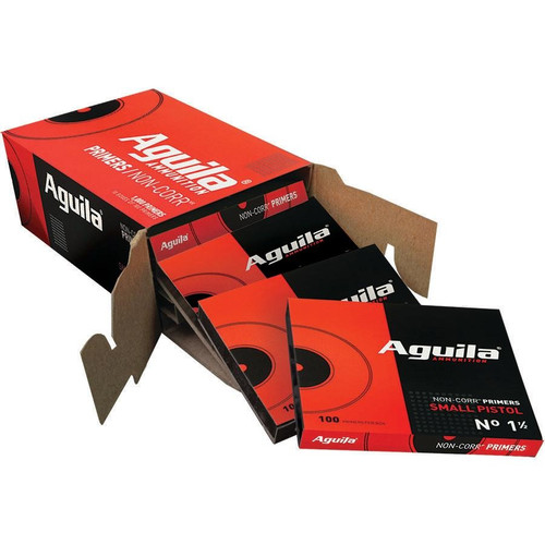 Aguila No. 1-1/2 Small Pistol Primers 1000 Count