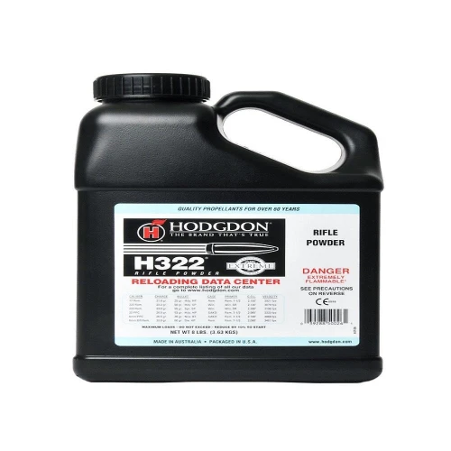 Hodgdon H322 Rifle Powder 8 lbs