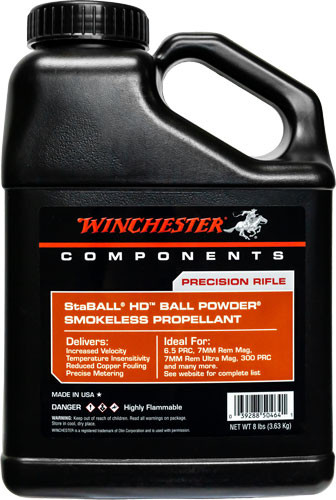 8LB CAN 2CAN/CSWINCHESTER POWDER STABALL HD 