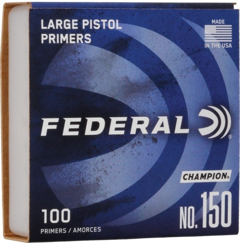 Federal Champion Centerfire Large Pistol Primers 5000 Count