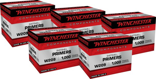 Winchester #209 Primers 5000 Count