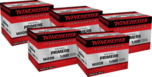 SHOTSHELL 5000 PACK CASEWINCHESTER PRIMERS 209 