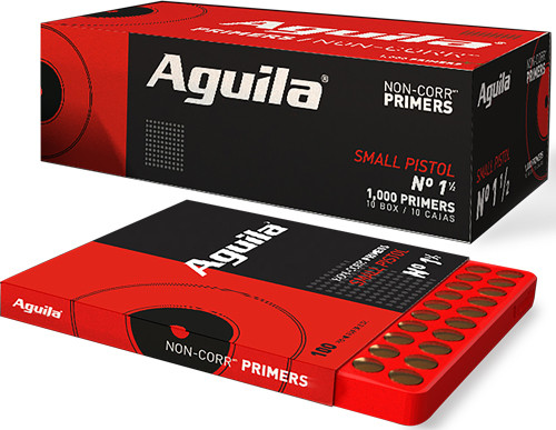 5000 PACK CASEAGUILA PRIMERS SMALL PISTOL 
