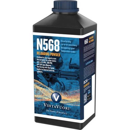 Vihtavuori N568 Rifle Smokeless Powder 1 lbs.