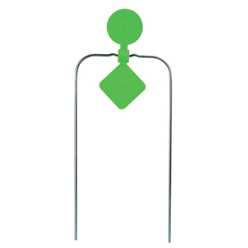 Champion Targets 44808 Duraseal Spinner Target, Double Green Diamond & Gong