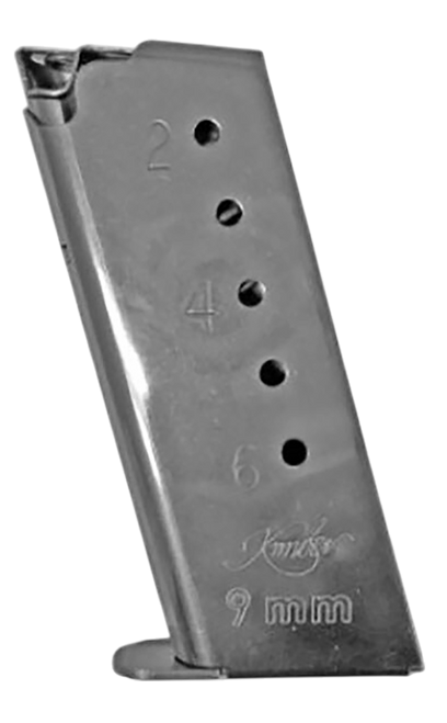 Kimber Mfg, Inc 1200037A   6rd Flush Fit 9mm Luger Silver Stainless Steel