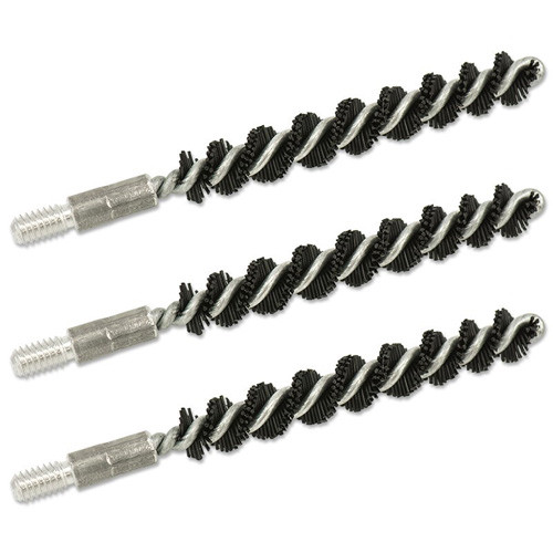 3/PK NYLON RIFLE BRUSH .25 CAL / 6.5MM