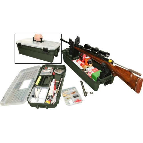 MTM Shooting Range Box Forest Green