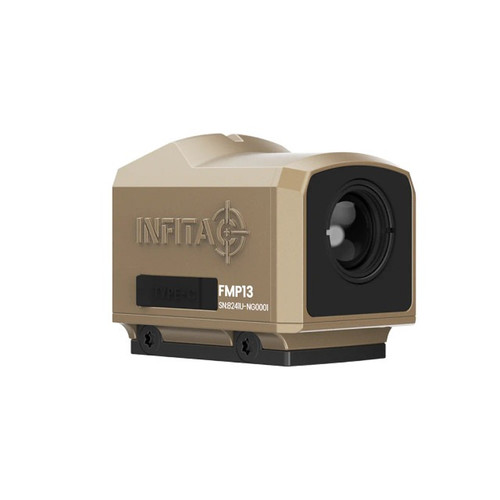 INFITAC Fast Mini Pistol Sight - Tan | Thermal Tech | Touch Screen | Standard RMR Footprint | Auto Brightness
