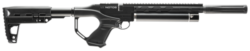 Umarex 2254847 Notos  22 Pellet 7rd Shot Rotary Mag, 700 fps, Black, Adj. Stock, 3 Baffle SilencAir Muzzle Device